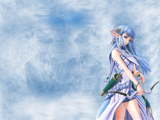 Warrior Elf Blue