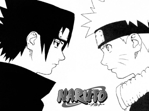 Naruto And Sasuke Face-off