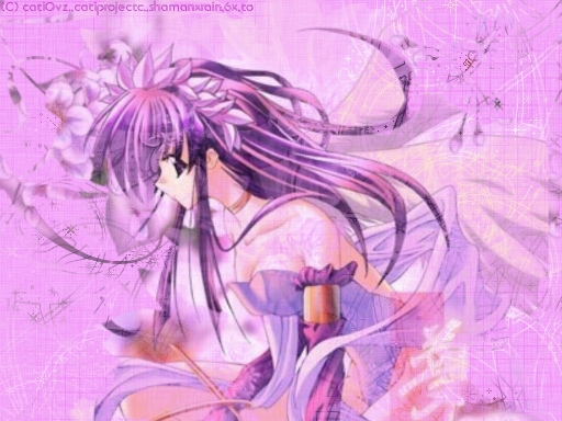 Cute Purple Angel