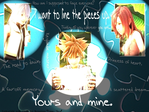 I Want To Line The Pieces Up..