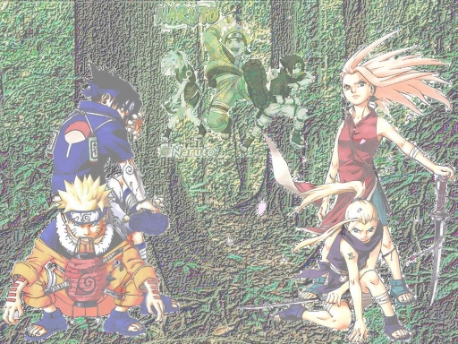 Naruto With Forest