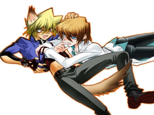 Playing With His Inu