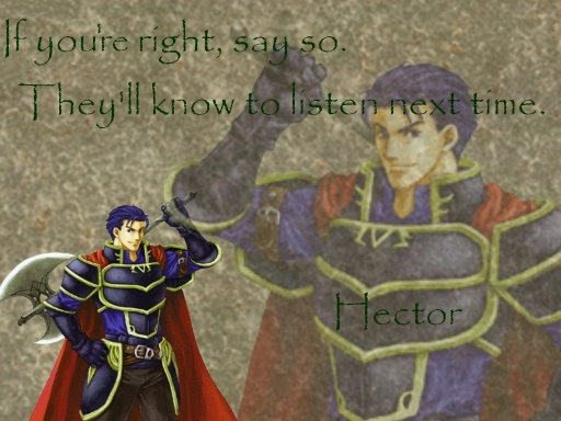 Hector Of Fire Emblem