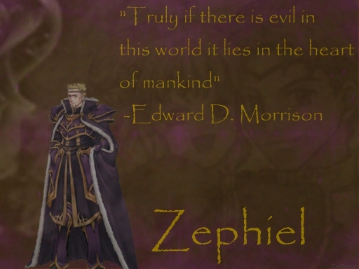 Fire Emblem:  Zephiel Reflects