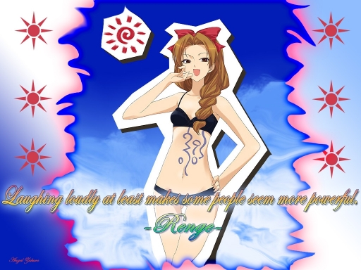 Laugh-powerful Renge