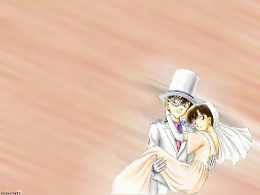 Kaitou Kid And Aoko
