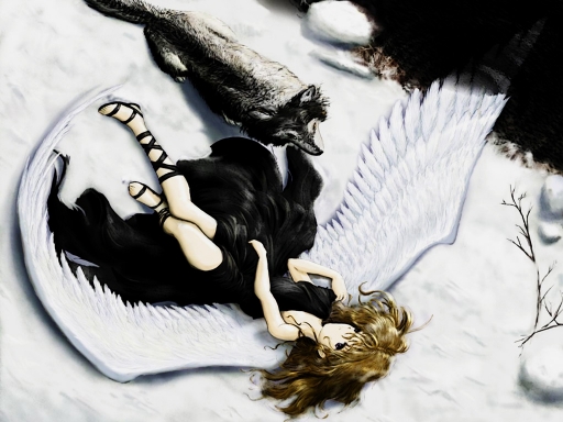 Angel&wolf