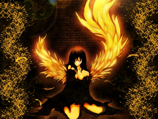 Gold winged Angel