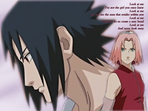 Sasuke look at me