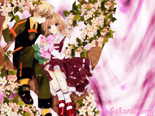 Rosa_sakura+syaoran