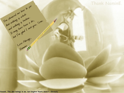 Namine's Note