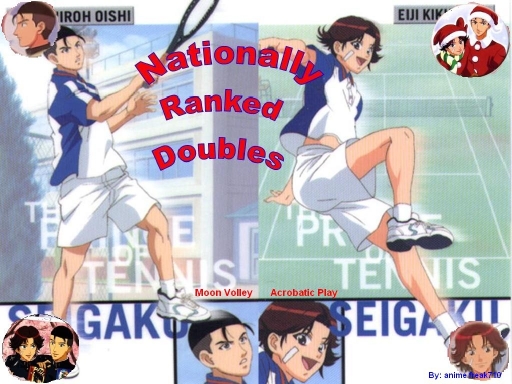 Nationally Ranked Doubles