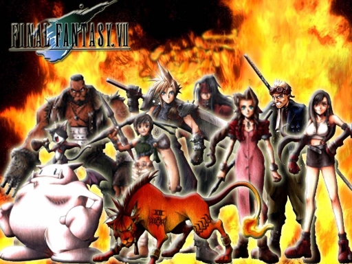Ff7 Cloud And Crew
