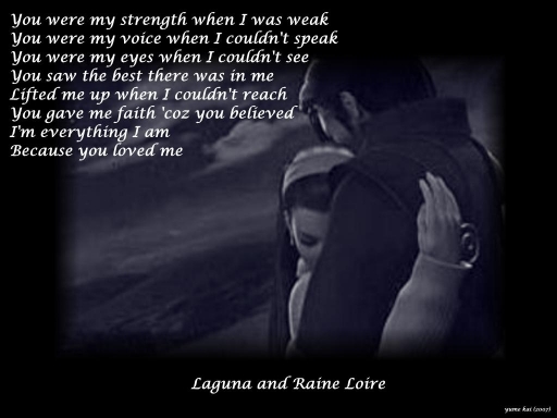 Because You Loved Me