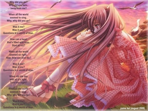 Questions in a World of Blue