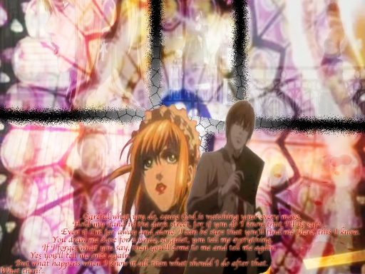 Hold my hand in the dark...