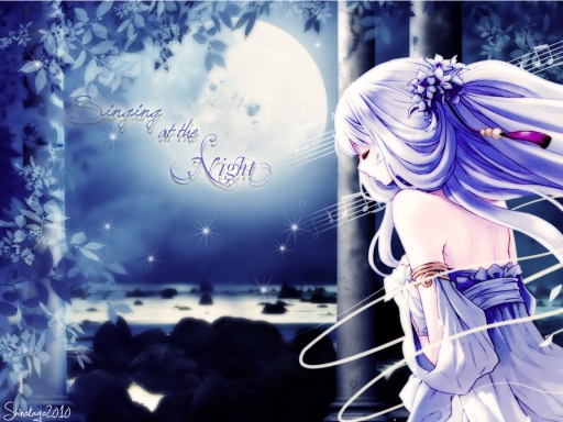 Singing at the night