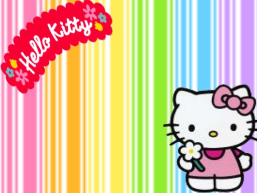 Rainbow Kitty Hello! X3
