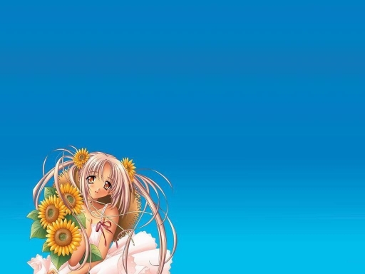 Girl With The Flowers