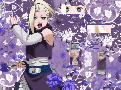 Ino Yamanaka Princess Flowers