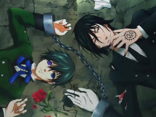 Ciel and Sebastian