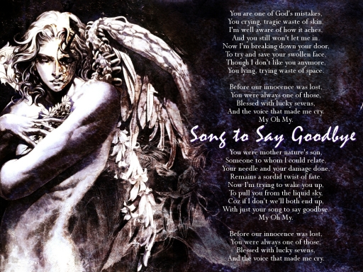 Song to Say Goodbye