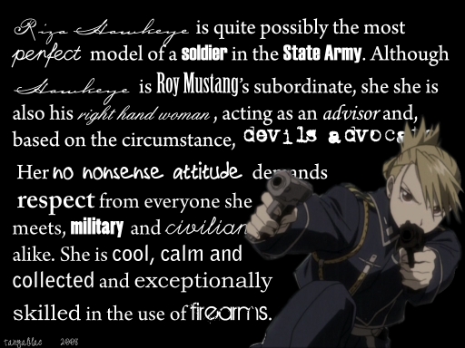 Riza Hawkeye