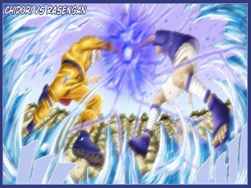 Rasengan Vs Chidori