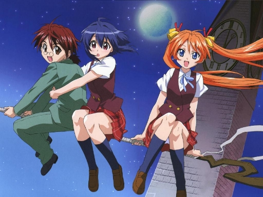 Negi, Asuna, Nodoka Liftoff!