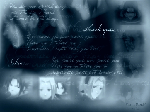 Slipped Away - Sasusaku Wallpa