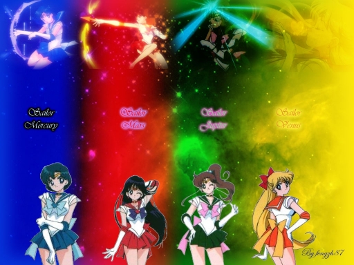 The 4 Inner Sailor Warriors