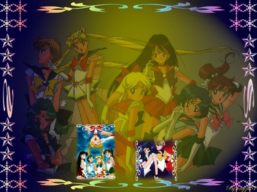 Inner Senshi With Uranus &