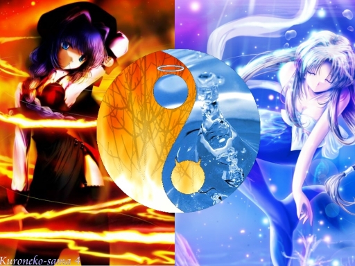 Ying Yang demond godess water