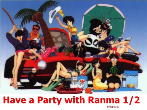 Ranma's Beach Party!