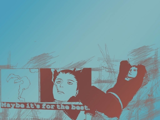 Shikamaru And His Cancerstick.