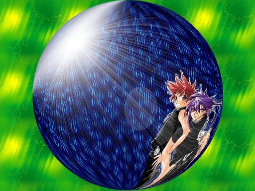 Dark & Daisuke in a Sphere