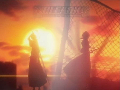 Ichigo And Rukia Sunset