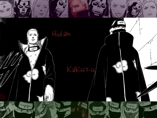Akatsuki Team: Hidan And Kakuz