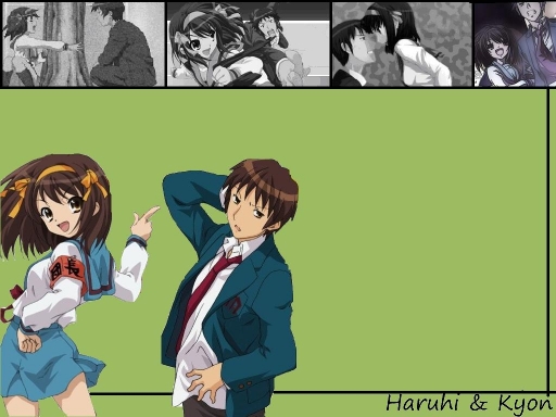 Haruhi & Kyon