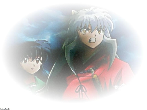 Inuyasha Protecting Kagome