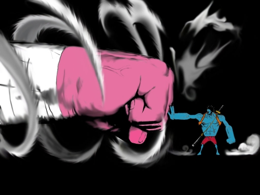 Nightmare Luffy vs. Oz