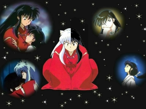 Trio, Kagome-inuyasha-kikyou