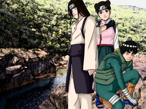 Lee, Neji And Tenten