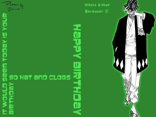 Happy Birthday Hat n Clogs