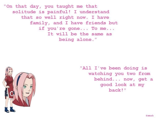Sakura Quote Wallpaper