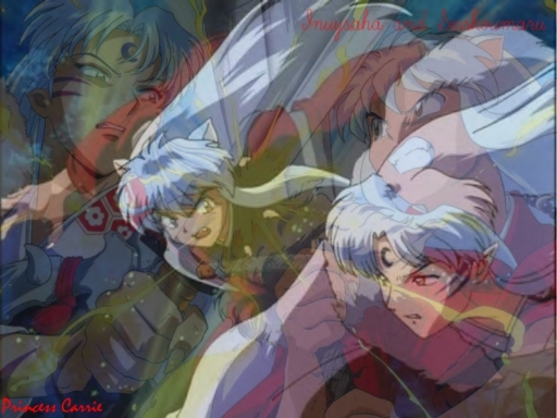 Inuyasha and Sesshoumaru