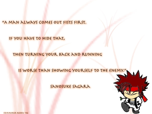 Sanosuke Philosophy