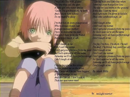 Don'tLaughAtMe Sakura Naruto