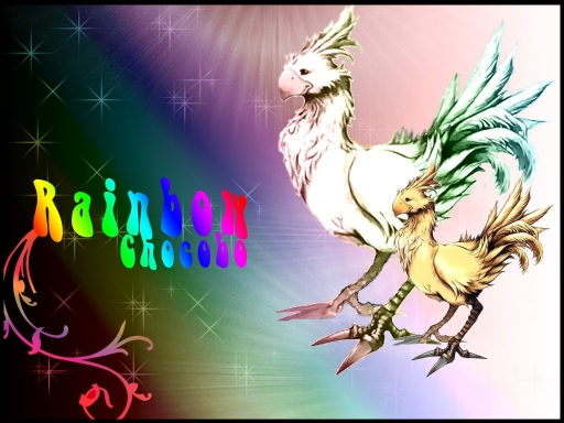 Rainbow Chocobo