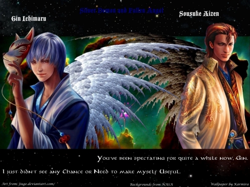 Silver Demon and Fallen Angel